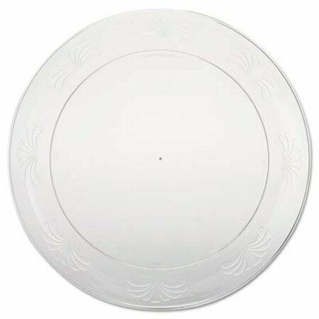 WNA WNA, Designerware Plastic Plates, 9 Inches, Clear, Round DWP9180